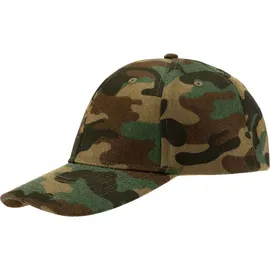 Brandit Textil Brandit Cap "Basecap" in Camouflage | Gr.: onesize