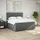 vidaXL Boxspringbett 180 x 200 cm Dunkelgrau