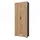 Vicco Mehrzweckschrank Ingo, Anthrazit/Goldkraft Eiche, 80 x 201.2 cm mit Schubladenmodul (80 x 37 x 201.20 cm)