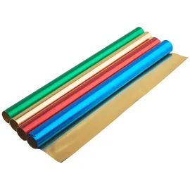 Folia Alu-Bastelfolien-Sortiment 30 x 50 cm 4 Rollen