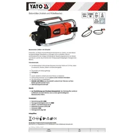 Yato Vibrator für Beton 2300W YT-82601