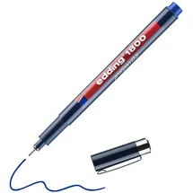 edding 1800 Fineliner blau 0,35 mm, 1 St.