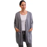 CASH-MERE.CH Cardigan Grau L