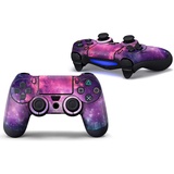 SKINOWN Aufkleber für PS4 Controller, Cosmic Nebular, Vinyl, Aufkleber für Sony Playstation 4 DualShock Wireless Controller