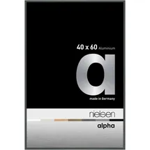 Nielsen Alpha Aluminium grau 40x60 cm 1 St.