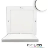 Fiai IsoLED ISOLED Deckenlampe Slim 18mm mit PIR-Bewegungs-/Lichtsensor, weiß, 18W Trafo integriert, neutralweiß