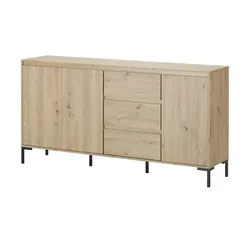 Sideboard  Fiave , holzfarben , Maße (cm): B: 178,5 H: 87 T: 40