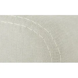 Max Schelling Wohnlandschaft Mikrofaser/Velours 3-Sitzer Weiß