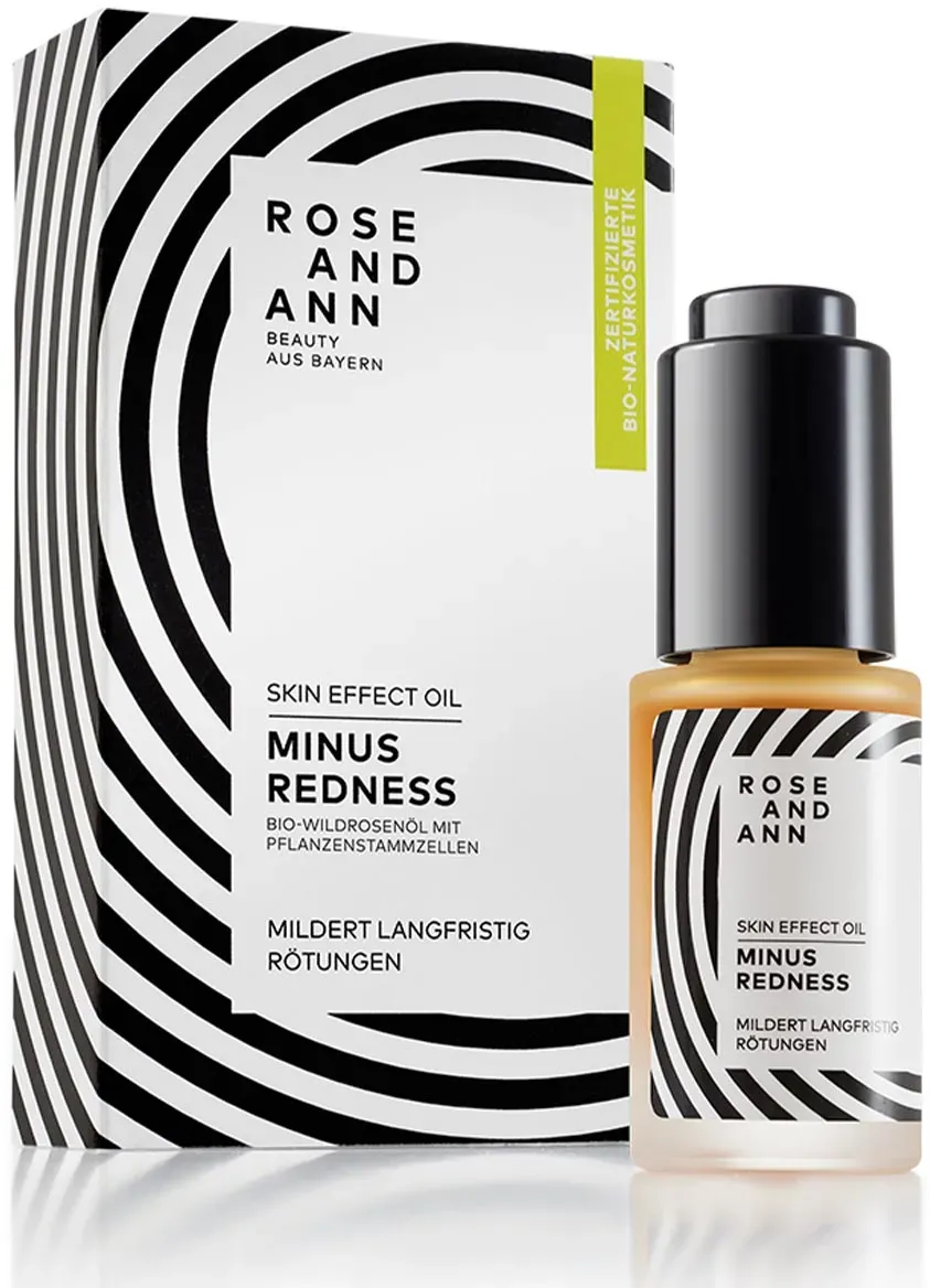 Rose and Ann Skin Effect Oil Minus Redness – Mildert langfristig Rötungen