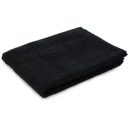 Duschtuch HAMBURG schwarz - schwarz