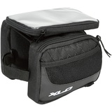 XLC Unisex – Erwachsene Top Tube Pannier Bag BA-S97 Gepäckträgertasche, schwarz,