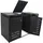 Freital Handels GmbH Mülltonnenbox 198 x 116 x 80 cm grau