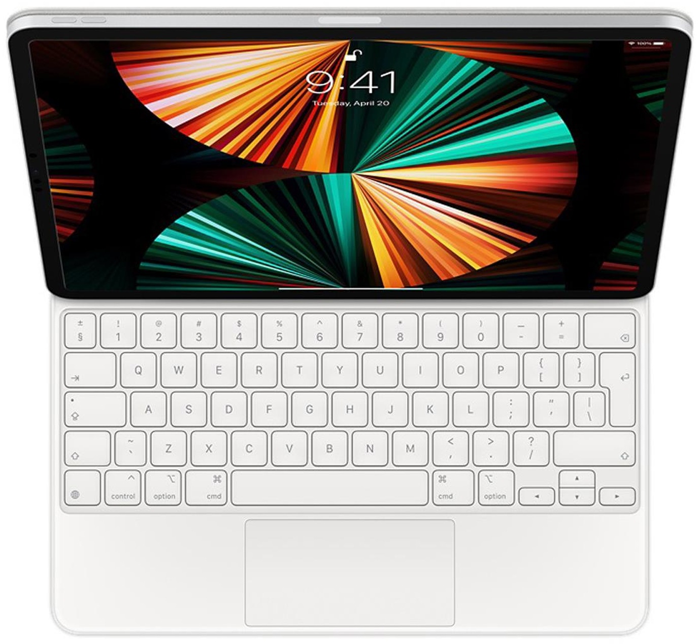 Apple Magic Keyboard iPad Pro 12,9'' (5. Gen) weiß