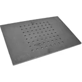 SEZAM Gussrost mit Löchern Ofenrost Ascherost Gußrost Kaminrost passend Kaminofen Tafelrost Rost Ofengitter Feuerrost Kohlerost Eckrost verschiedene Abmessungen (45 x 30 cm (44,5 x 29,5 cm))