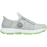 SKECHERS Elite 5 Slip in Golfschuh, grey/lime