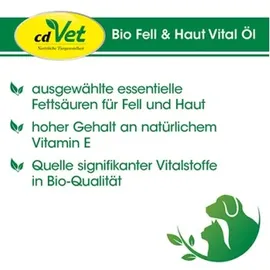 cdVet Bio Fell & Haut Vital Öl 50 ml
