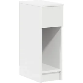 vidaXL Nachtschrank mit Schublade 20 x 36 x 60 cm Weiß