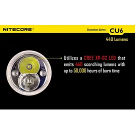 Nitecore CU6 schwarz