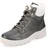 Damen Winterstiefel D0E71, Frauen Stiefel,lose Einlage,Winterschuhe,uebergangsstiefel,uebergangsschuhe,grün Kombi,39 EU
