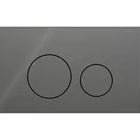 Geberit Sigma40 Betätigungsplatte 115628JK1 Round, lava, für 2-Mengen-Spülung, Round