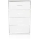 hjh living Estoria 58 x 91,5 x 30 cm Weiß