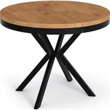WFL GROUP Lancelot Ø 90 cm braun