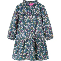 Kinderkleid mit Langen Ärmeln Dunkelblau 92