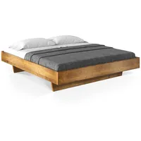 Moebel-Eins CURBY Wangenbett ohne Kopfteil, Material Massivholz, 120 x
