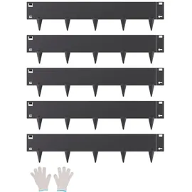 Vevor Rasenkante 990 x 207 x 1,5 mm 5 Stück Metall