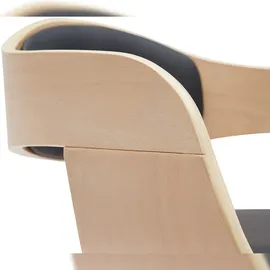 CLP 2er Set Barhocker Kingston, Barstühle gepolstert mit Kunstleder oder Stoffbezug, Tresenstühle höhenverstellbar