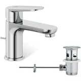 Kludi X1 Waschtischarmatur Chrom
