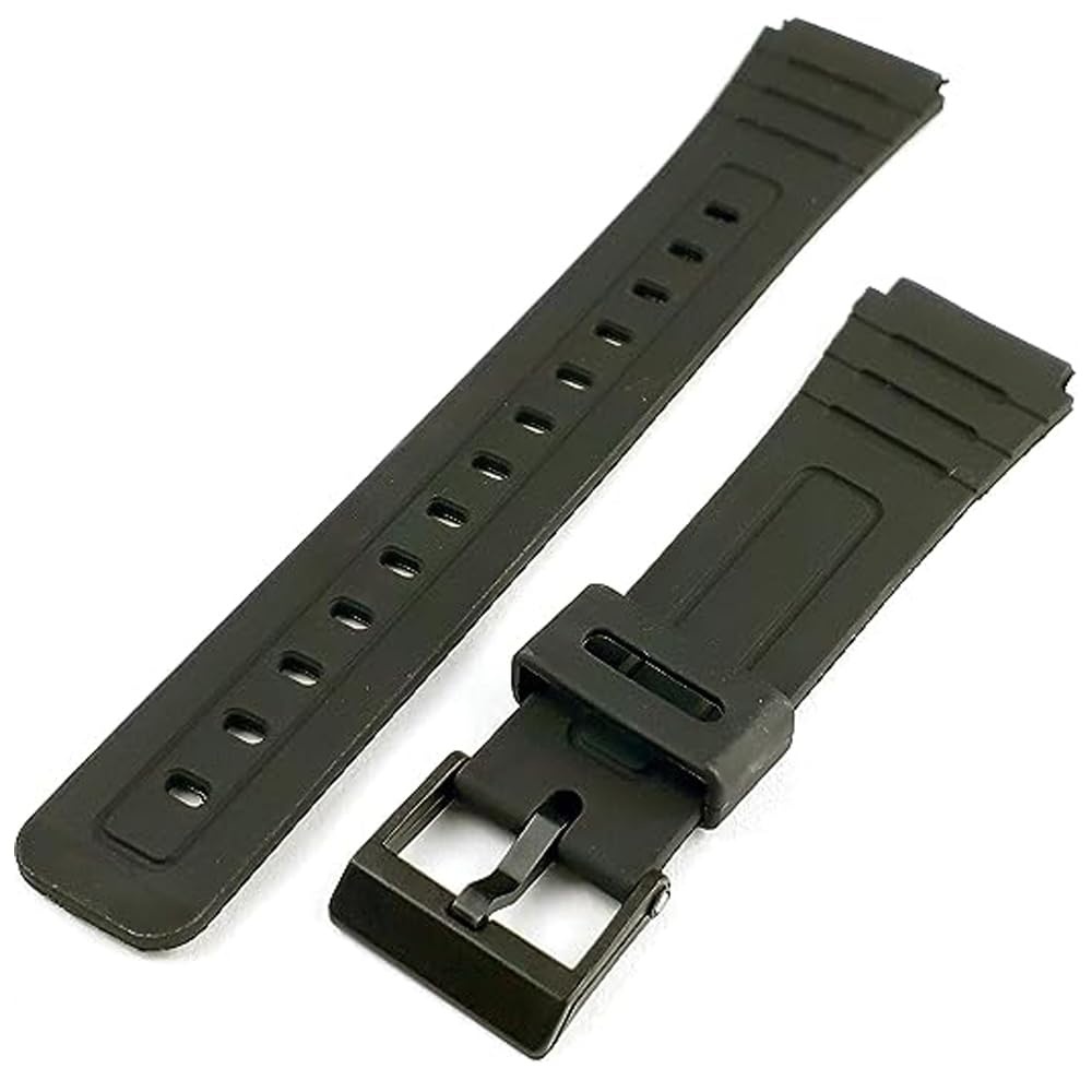 F-91 W Uhrenarmband, genereller Ersatz, 18 mm langes Band für Casio F91, F91W, F91-W