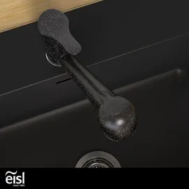 Eisl GRANIT Einhebelmischer Niederdruck Schwarz