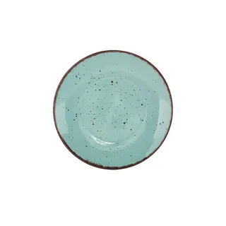 Peill+Putzler Dessertteller 20 cm  Siena , türkis/petrol , Steinzeug/Steingut Ø: 20