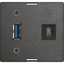 EVOline EVOline Wechselmodule - USB-Charger 1 x USB A, 1 x USB C