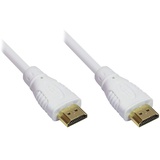 Good Connections High-Speed HDMI Anschlusskabel 0,75m Ethernet weiß