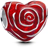 Pandora 793673C01 Silber, Charm Rosenherz