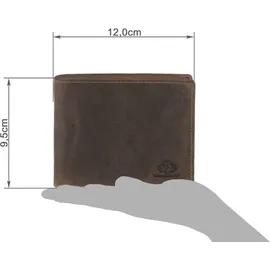 GREENBURRY Vintage Geldbörse Herren braun