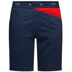 La Sportiva Kletter-Wanderhose Bolt Shorts (optimale Bewegungsfreiheit) kurz nachtblau/rot Herren