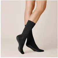 KUNERT FASHION GmbH KUNERT Damen ABS-Homesocken Plüsch - schwarz