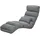 Hti-Living Liegesessel Maribel Polyester 1 x 1 x 1 cm Grau