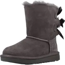 UGG Australia UGG Unisex Kinder Bailey Bow Ii Classic Boot, Grey, 22 EU