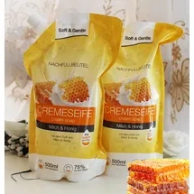 Soft & Gentle Cremeseife Nachfüllbeutel 12 x 500 ml