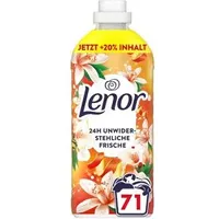 Lenor Weichspüler Orange & Verbene, Großpackung, 24h Geruchsabwehr, 1,491 Liter, 71 Waschladungen