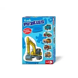 6 erste Puzzles – Fahrzeuge