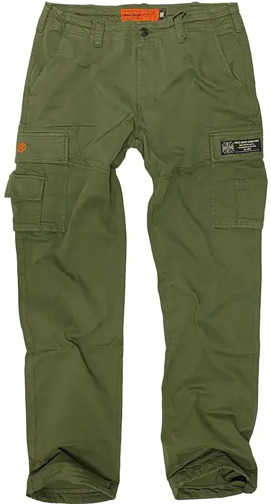 West Coast Choppers M-65 Cargo Hosen - Army Green - M