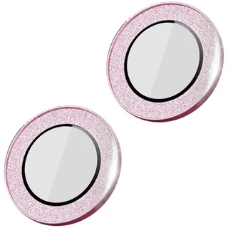 Kripyery Objektiven temperierte Filme hoch deutlich Objektiv Beschützer Hartem Telefonkamera Objektiven Temperierte Glaskoffer kompatibel mit iPhone 14 13 Pro Plus Pro Max Mini Rosa Für