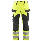 Blåkläder Multinorm Inhärent Arbeitshose, High Vis gelb/marineblau Größe C150