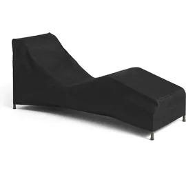 HAY Hussen Palissade Schwarz für Chaise Longue