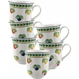 Villeroy & Boch French Garden Fleurence Becher mit Henkel 250 ml 6er Set - DS
